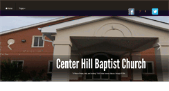 Desktop Screenshot of centerhillbaptist.org